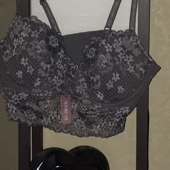 Adore me bustier lavender lace never worn with tags - Picture 1 of 3